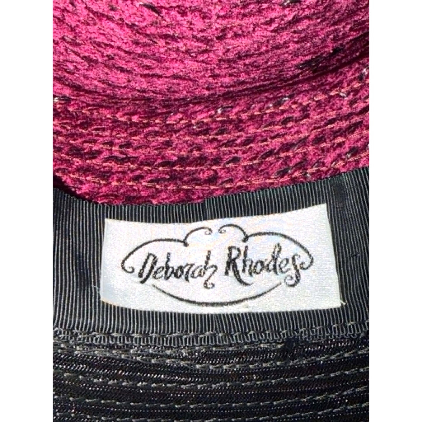 Deborah Rhodes Designer Wide Brim Hat