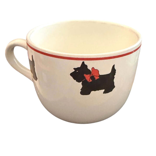 Vintage Cook Line Paris Scottie Dog Mug French