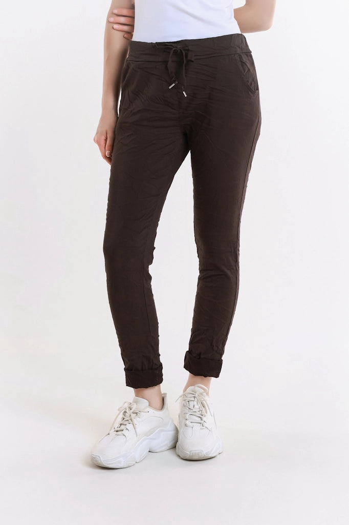 Haley Stretch Tie-Waist Pant – Italian-Made One-Size Wonder