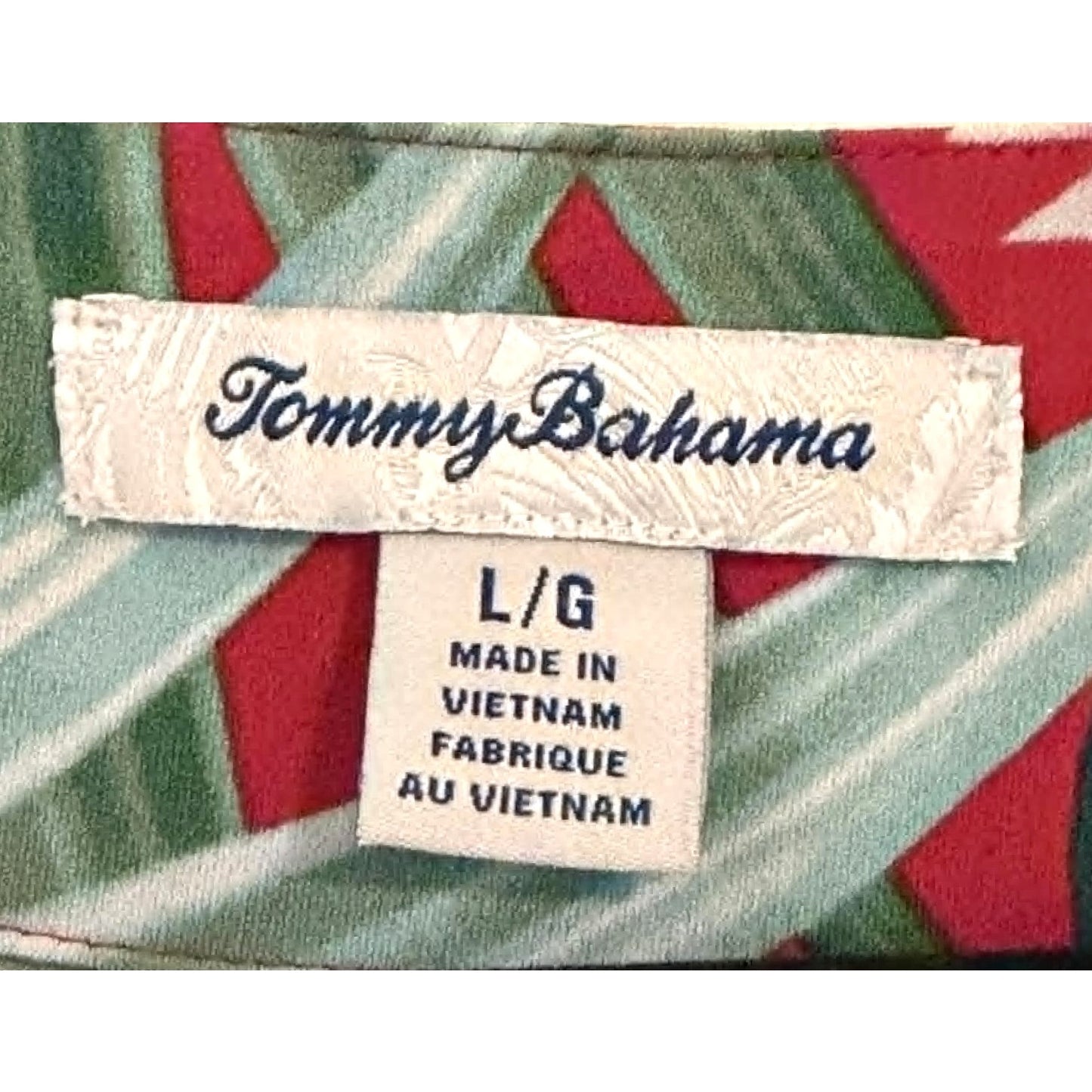 Tommy Bahama Tropical Wrap Dress Size L