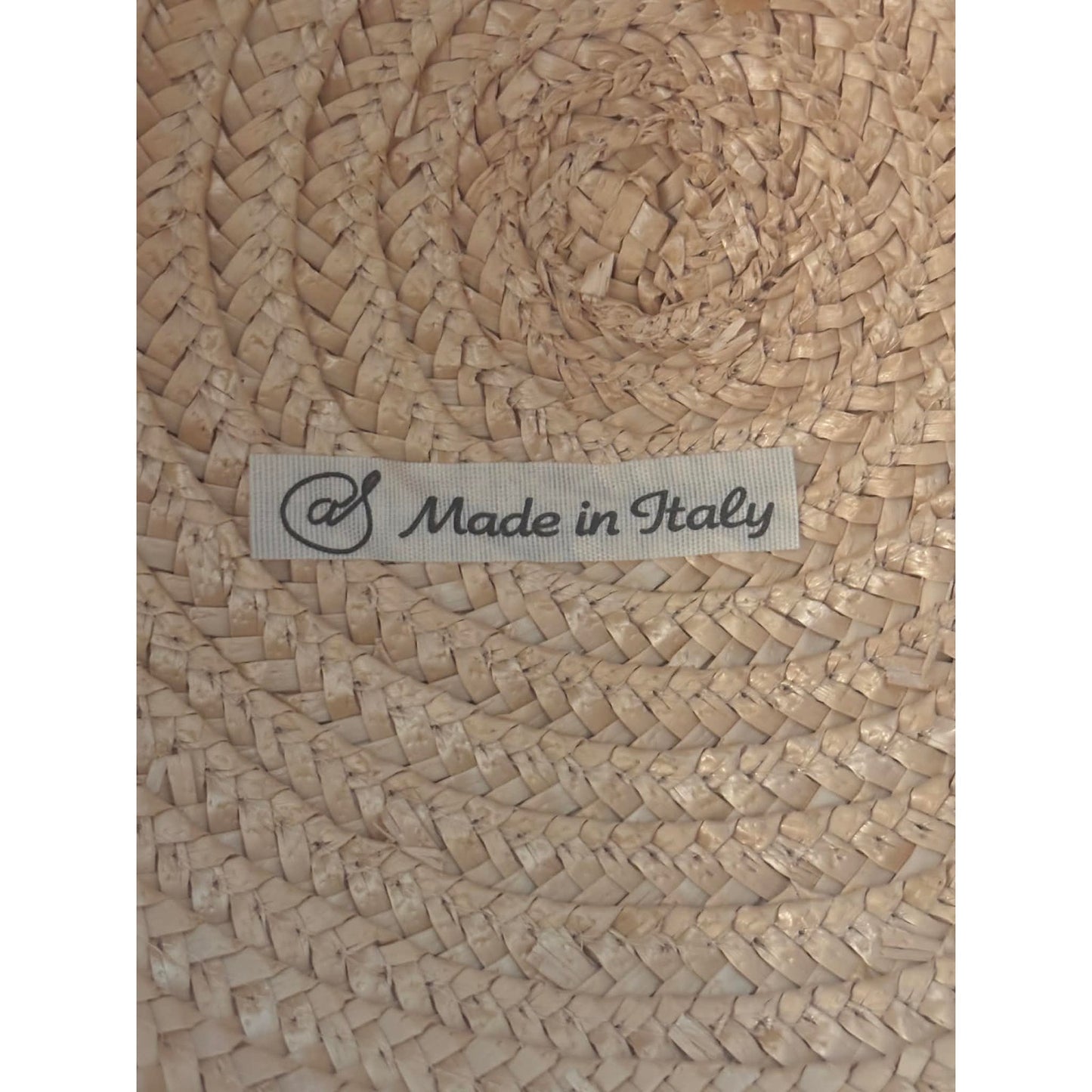 Vintage Betmar Italian Straw Wide-Brim Sun Hat