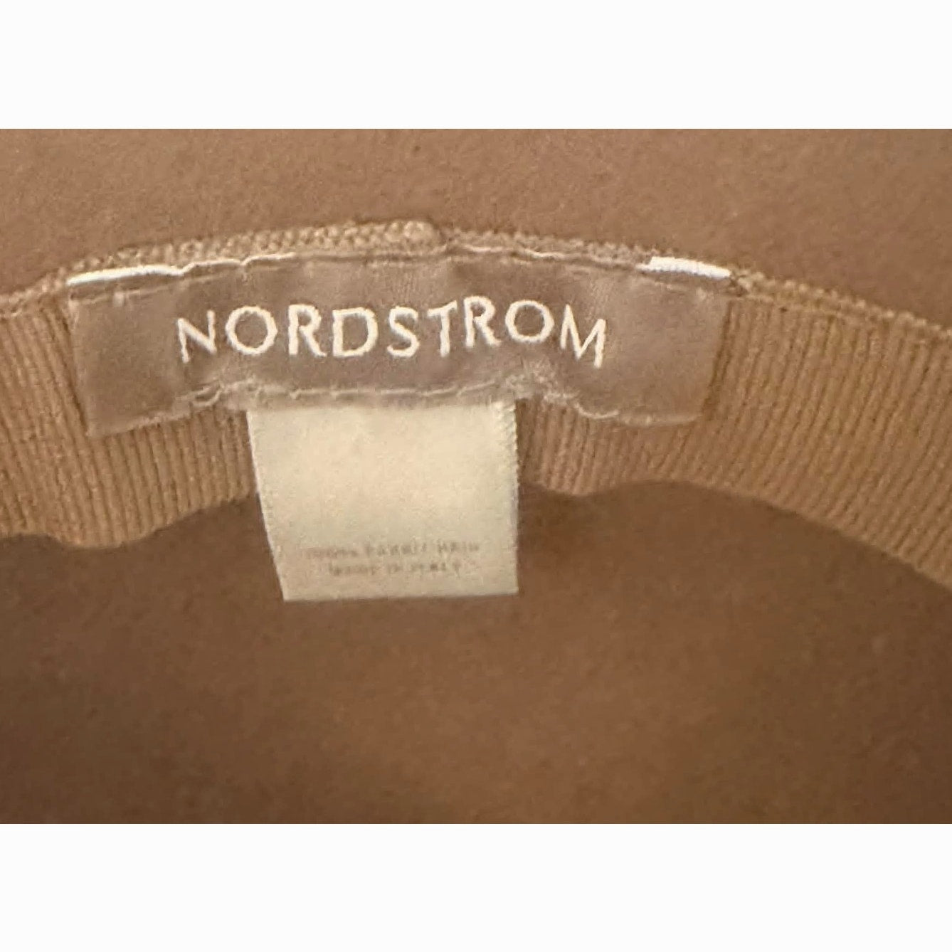 Vintage Nordstrom 100% Rabbit Hair Felt Cloche Hat