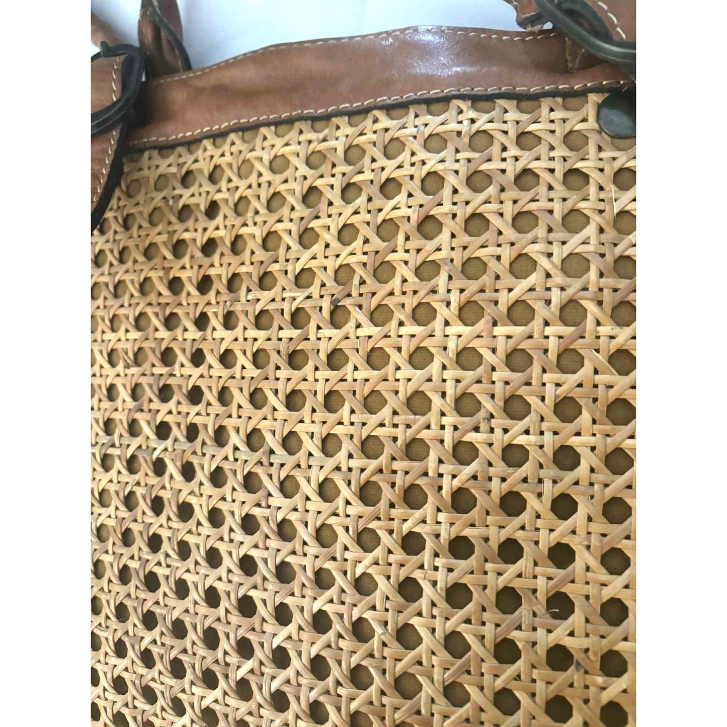 Patricia Nash RENA Bag Genuine Leather Top Handle Satchel Purse Dust Bag ~ ITALY
