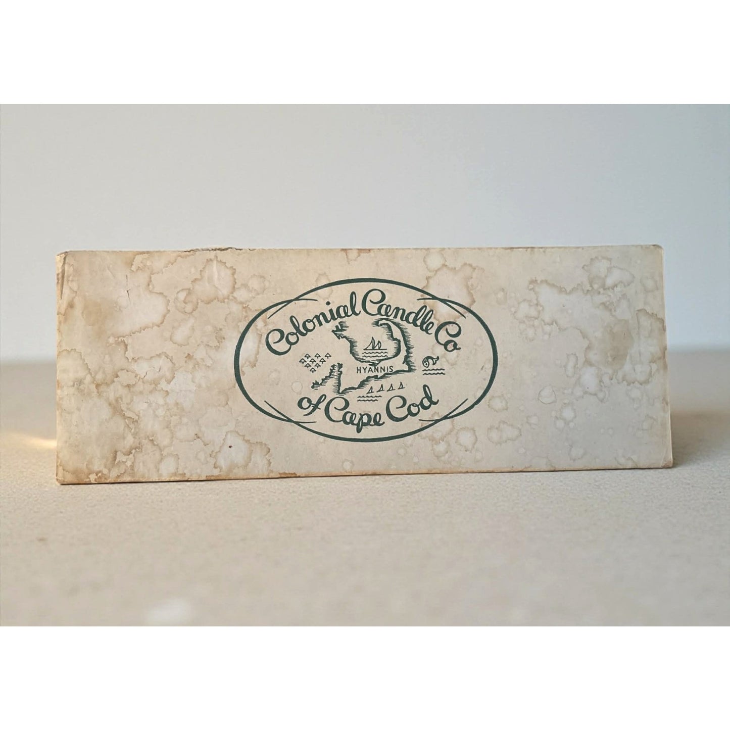 Rare Dutch Folk Art Candles | Hand-Painted by Colonial Candle Co.