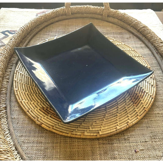 Williams Sonoma Navy Square Serving Platter – New with Tag