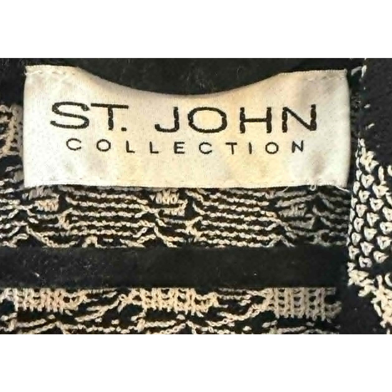 St John Collection Santana Knit Houndstooth Jacket