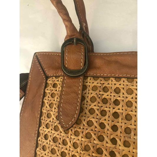 Patricia Nash RENA Bag Genuine Leather Top Handle Satchel Purse Dust Bag ~ ITALY