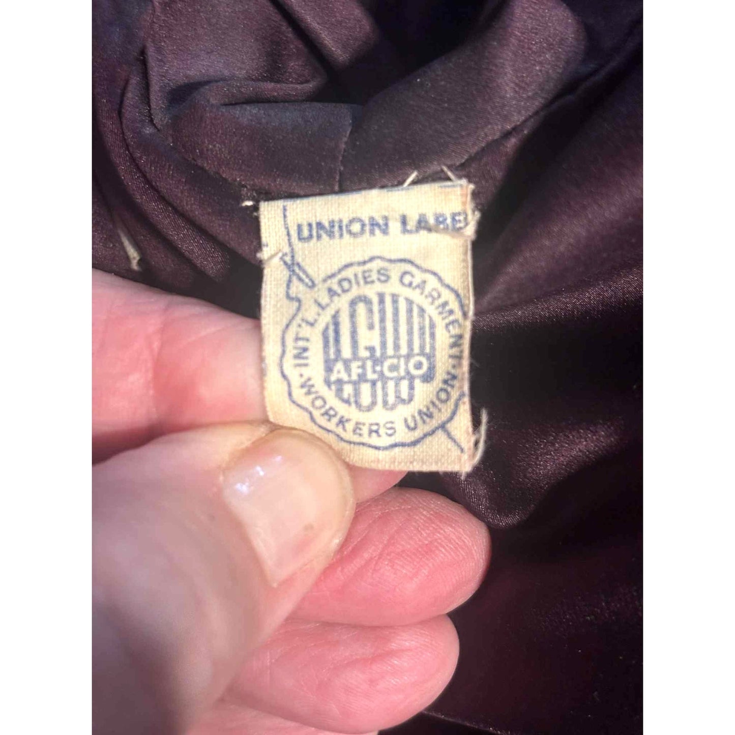 ONLY ONE!!! Vintage 1950s Christian Dior New York Mohair Skirt Suit ~ USA Plum 12