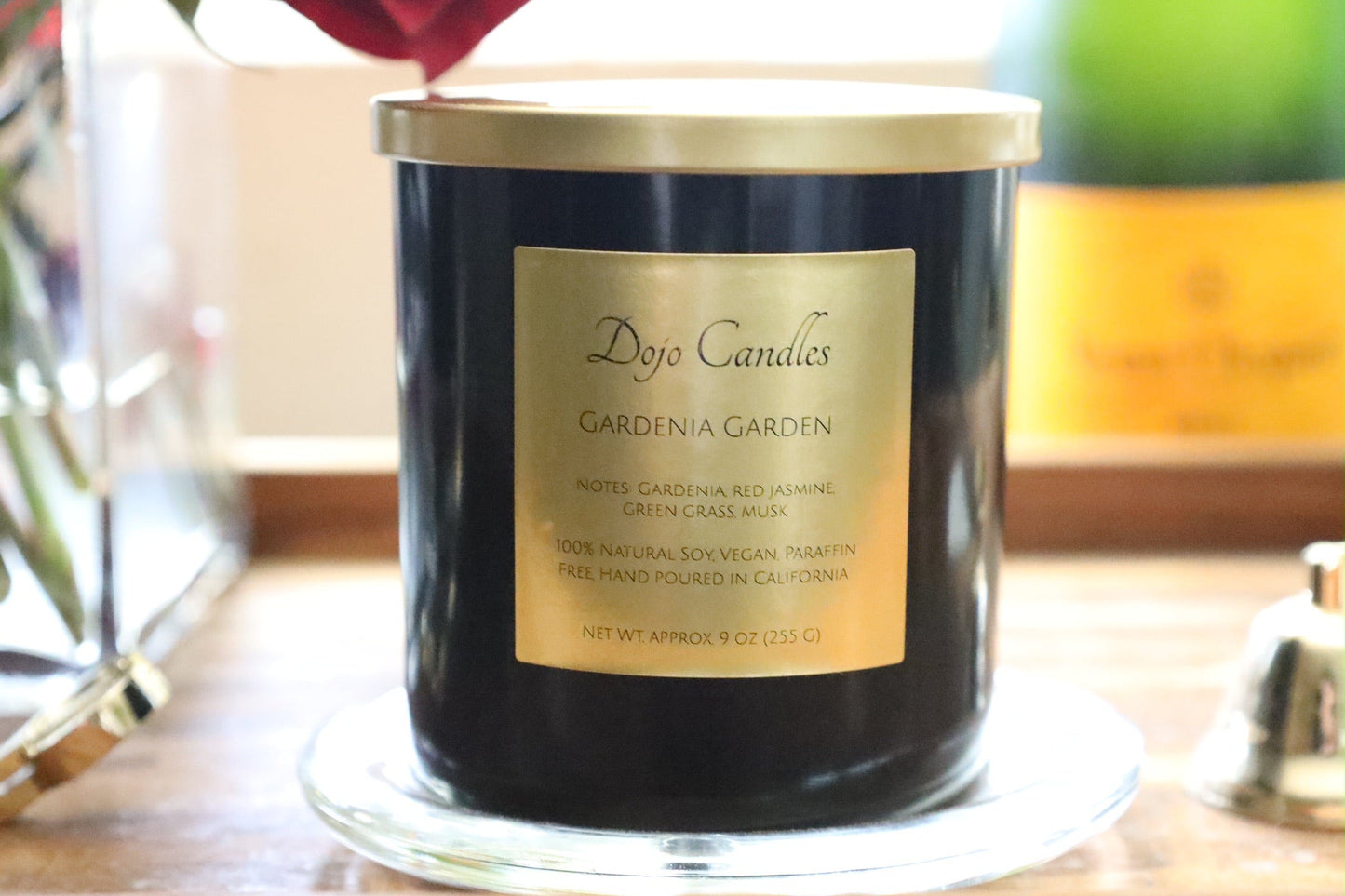Gardenia Gardens Luxury Candle – Kai Gardenia Inspired, Two-Wick Soy