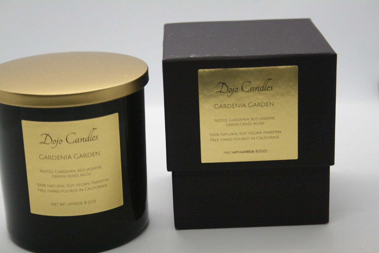 Gardenia Gardens Luxury Candle – Kai Gardenia Inspired, Two-Wick Soy