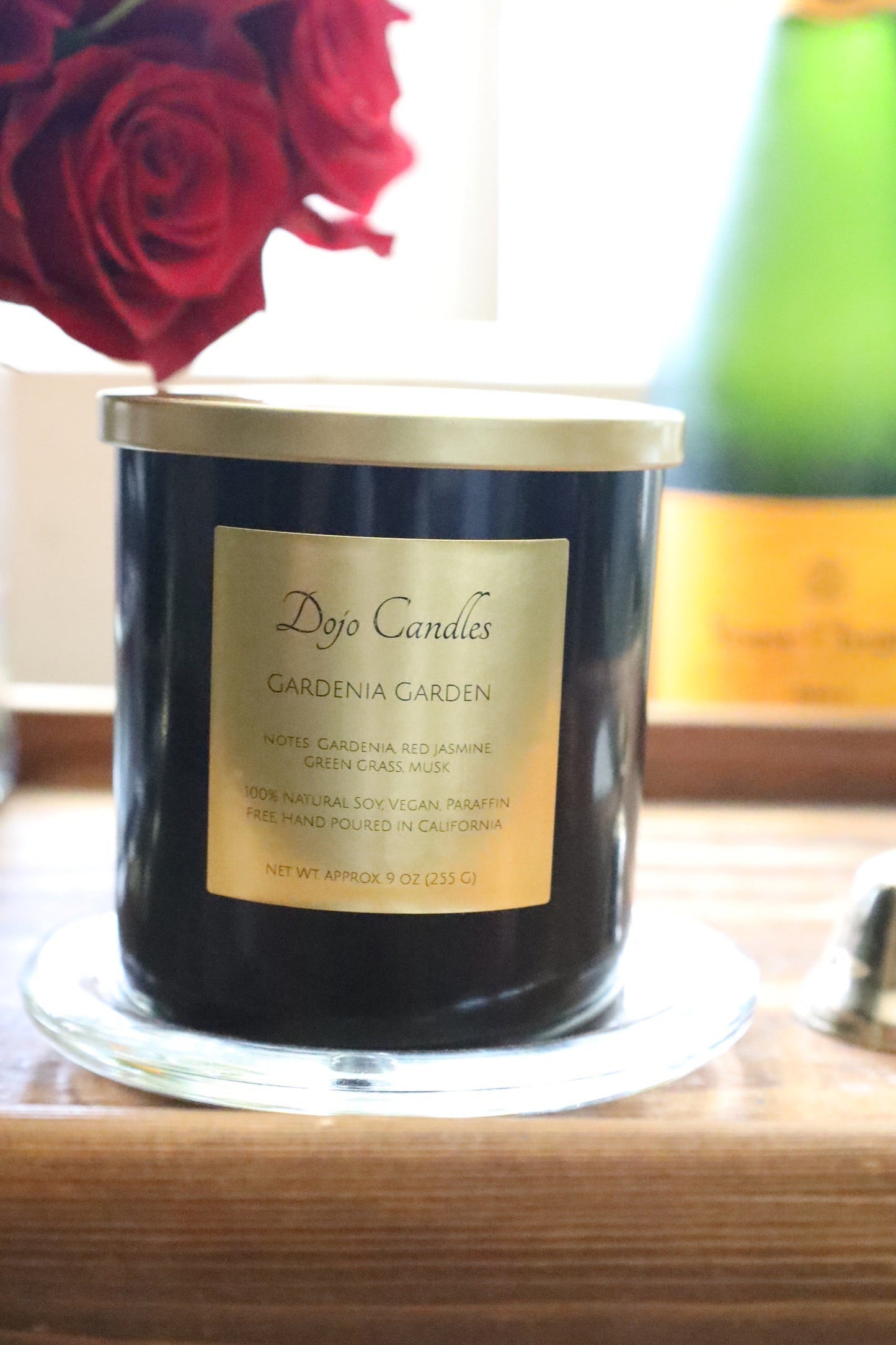 Gardenia Gardens Luxury Candle – Kai Gardenia Inspired, Two-Wick Soy