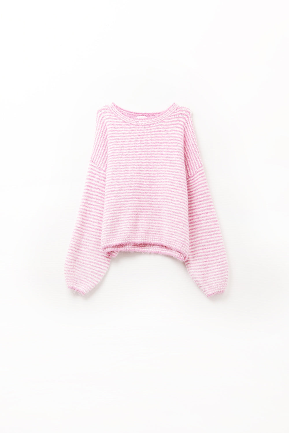 Bubblegum Bliss Striped Sweater 🍬✨