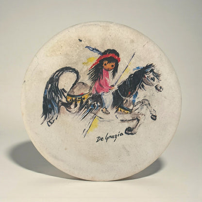 DeGrazia Native American Stone Coasters – Set of 4