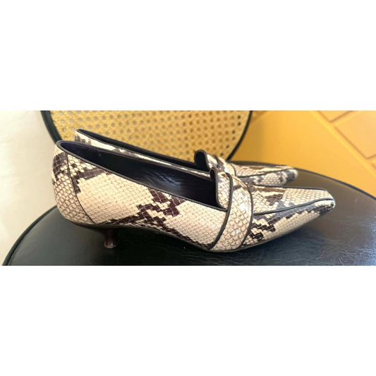 Couture Donald J. Pliner Snakeskin Pumps 6M