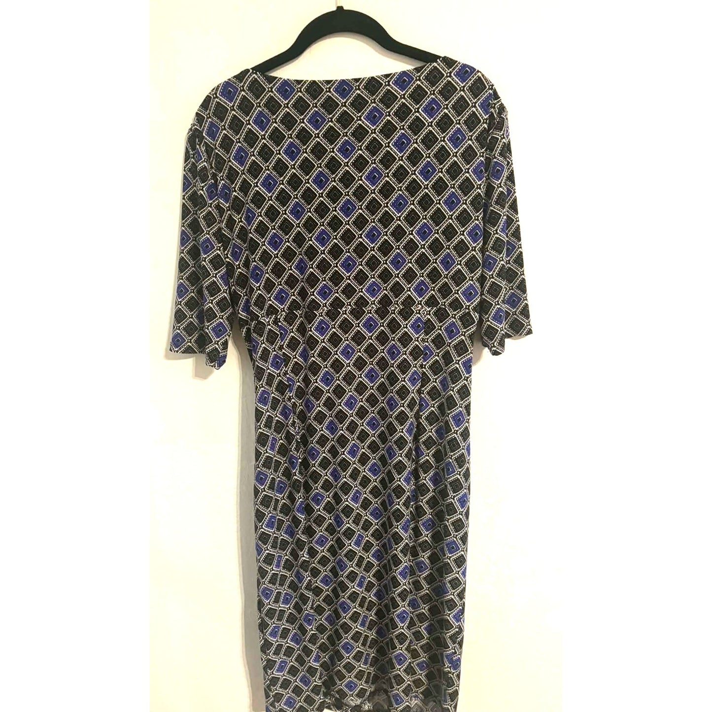 ONLY ONE!!! Lauren Ralph Lauren Faux Wrap Stretch Dress ~ Size 14