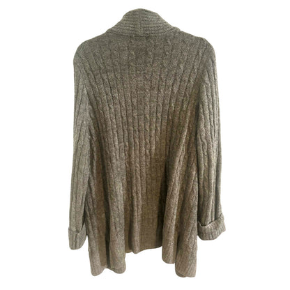 Barefoot Dreams CozyChic Lite Open-Front Cardigan – XL