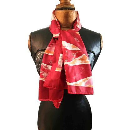 ONLY ONE!!! Vintage Vera Neumann Signed w/Ladybug Oblong Polyester Scarf