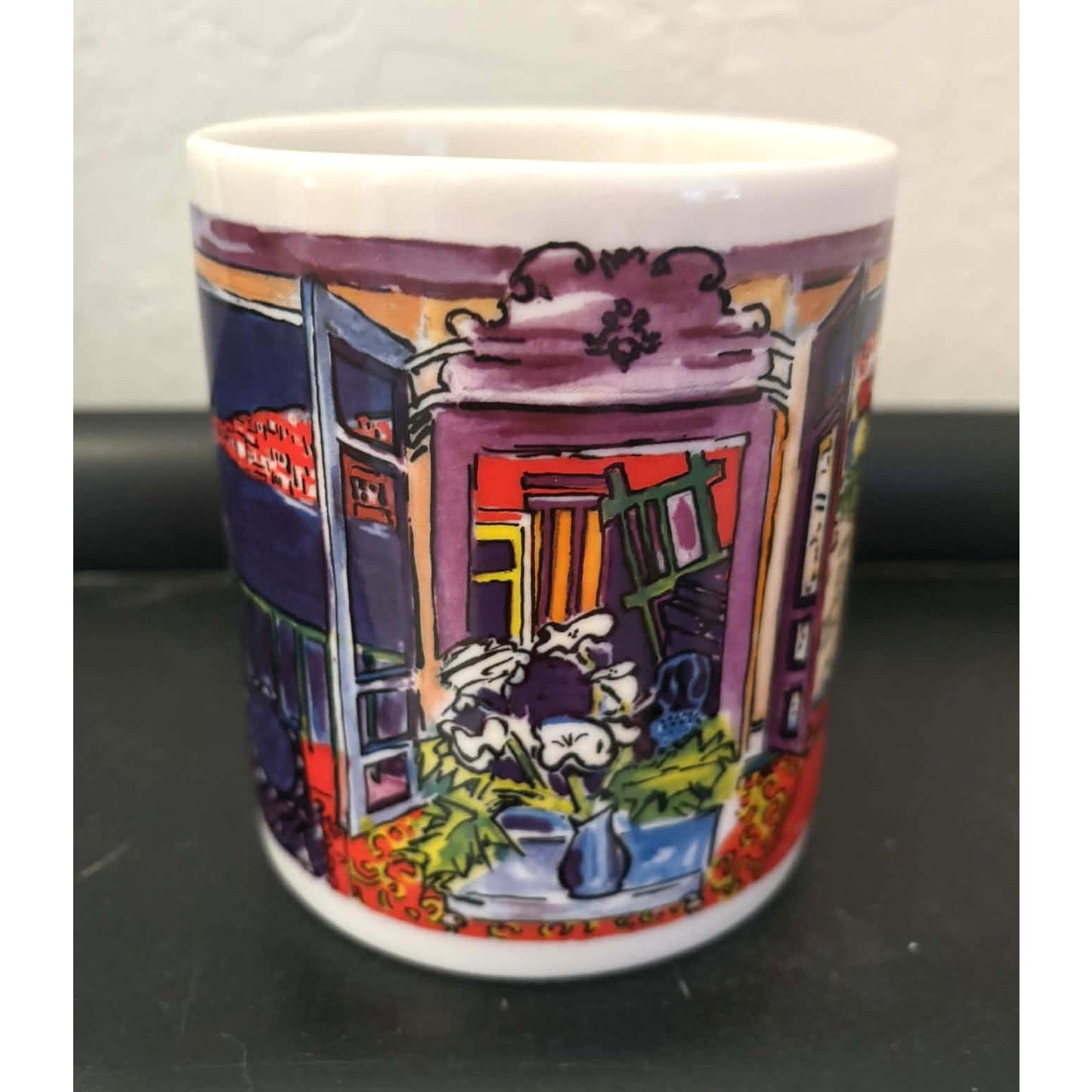 Vintage Chaleur Masters Collection Art Mug by D. Burrows
