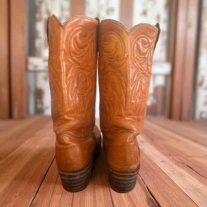 ONLY ONE PAIR!!! Vintage Texas Cowboy Boots Men’s 9.5D - Made in USA