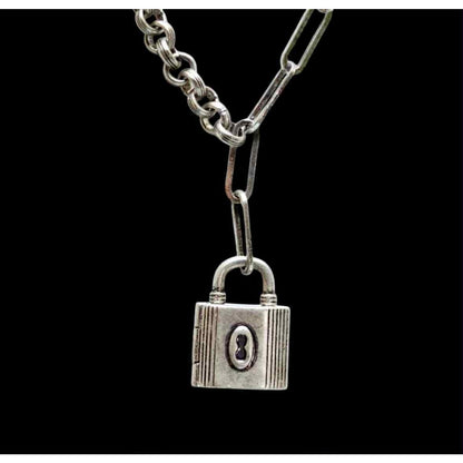 cabi Lock Locket Pendant Necklace | Long | Curated Classic