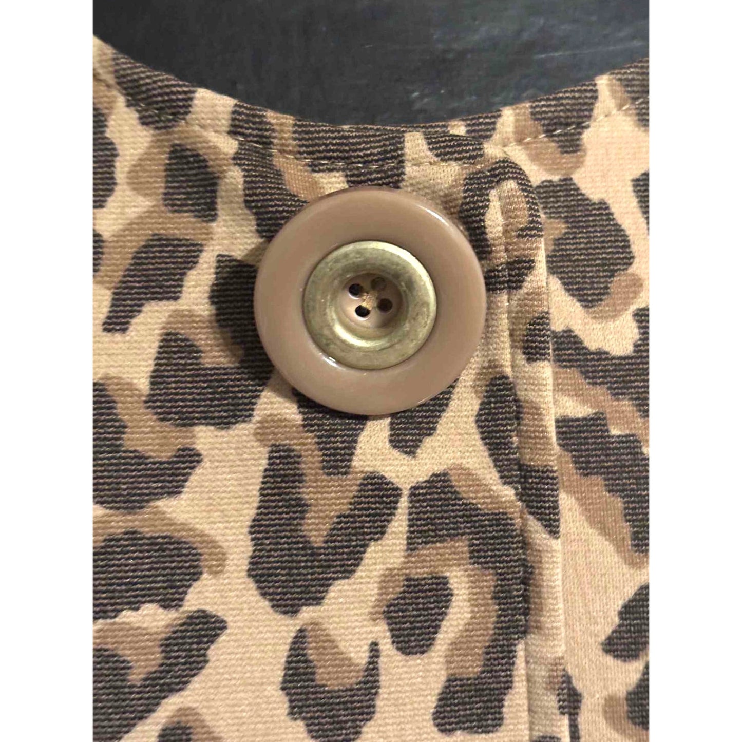 cabi Leopard Print Cotton Stretch Jacket | Curated Classic