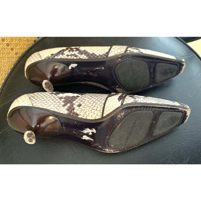 Couture Donald J. Pliner Snakeskin Pumps 6M