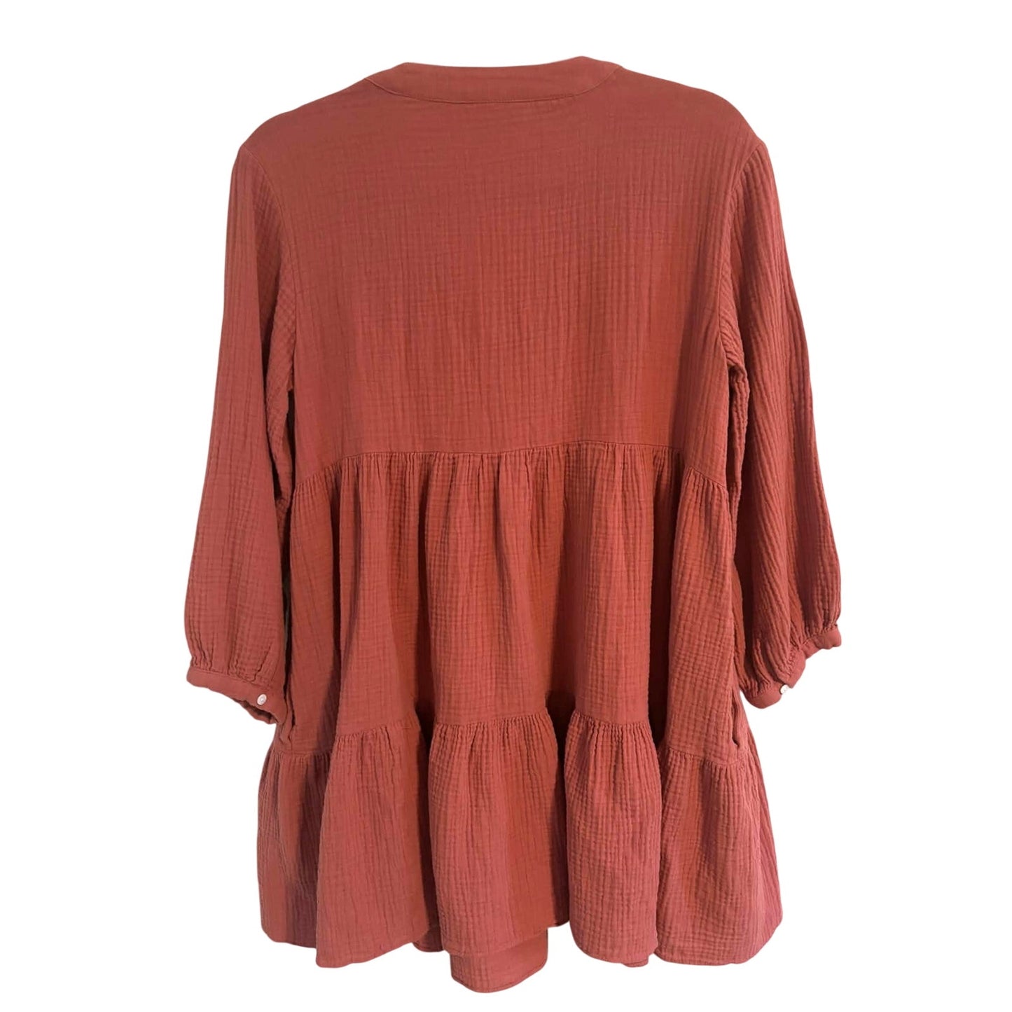 Madewell Soft Cotton Gauze Dress – Relaxed Babydoll Fit | Size 4