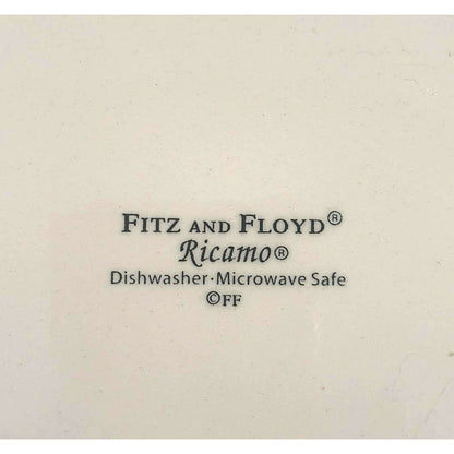 Fitz & Floyd Ricamo Rooster Plates – Set of 3 | Italian Farmhouse Style