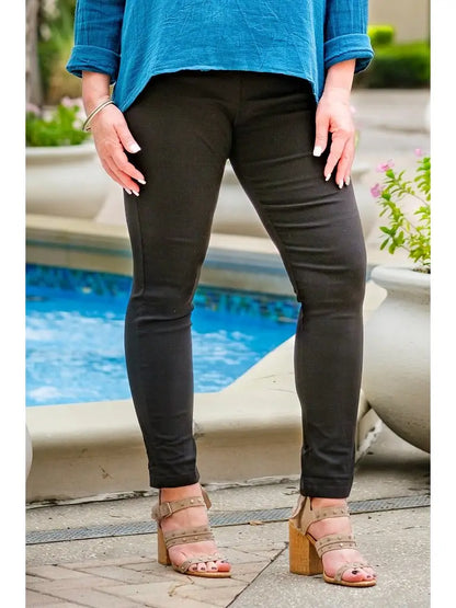 Haley Stretch Tie-Waist Pant – Italian-Made One-Size Wonder
