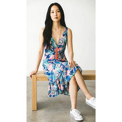 Tommy Bahama Tropical Floral Dress M