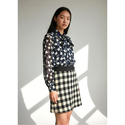 New Milly NY Silk Wool Dress Size 4