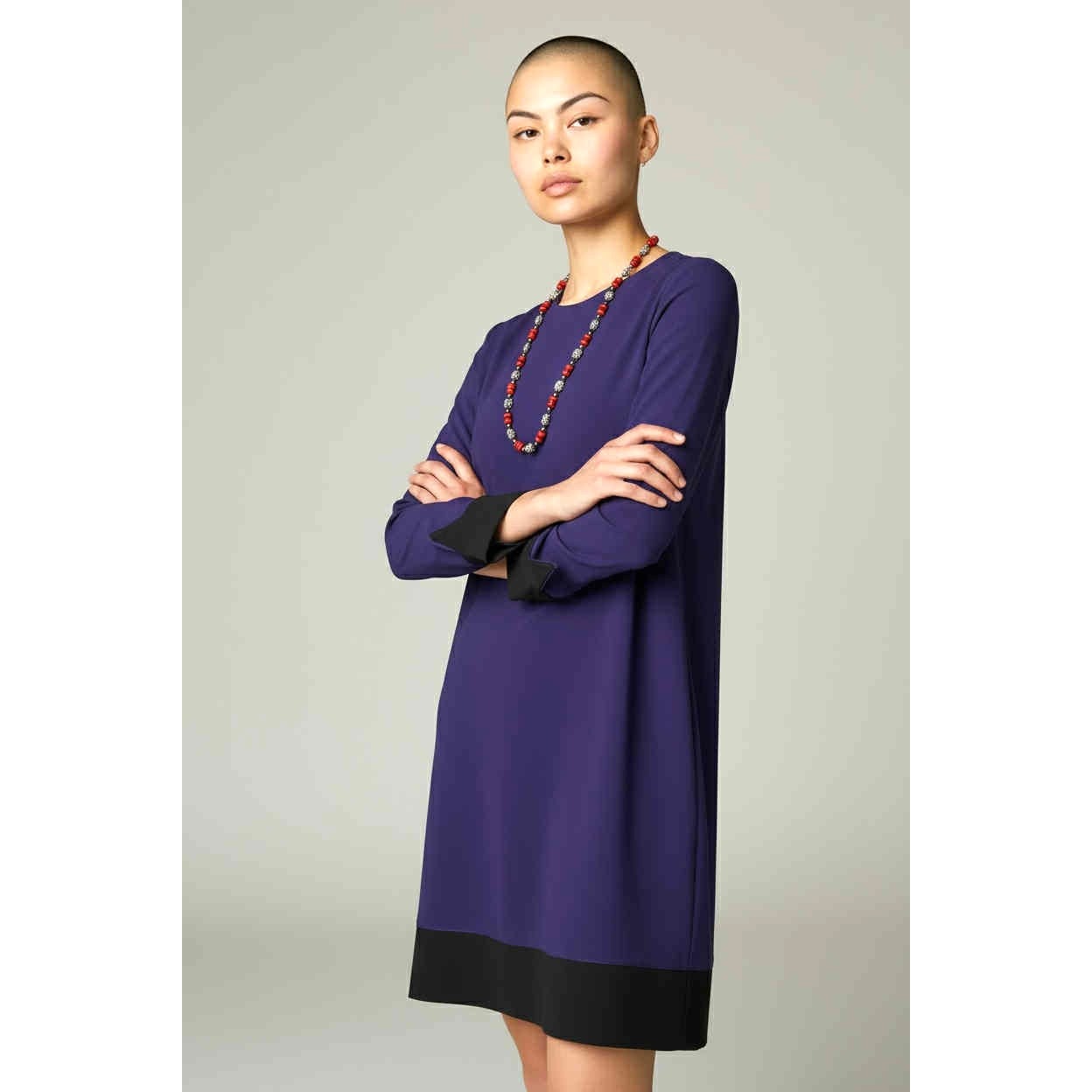 ONLY ONE!!! Vintage J. Mendel Paris Silk Faille Cocktail Dress – Couture Elegance in Violet