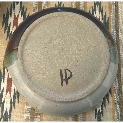 ONLY ONE!!! Vintage Hanselmann Signed Stoneware Serving Platter