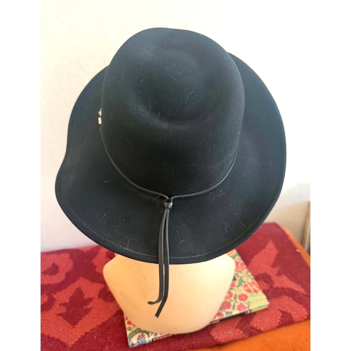Renegade Headwear Black Western Hat Size L