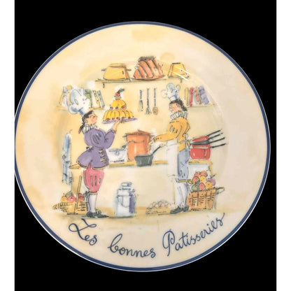 ONLY ONE SET!!! Vintage Set 6 Williams-Sonoma L’Art de la Grande Cuisine Salad Plates