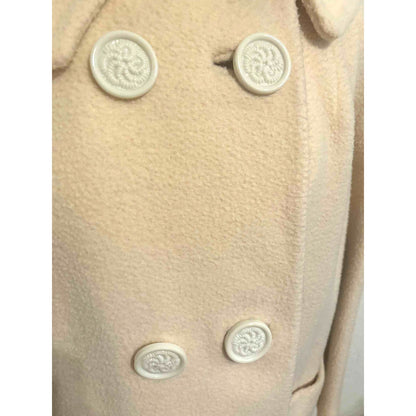 ONLY ONE!!! Vintage 1960s Madigans Wool Coat w/Removable Real Fur Collar