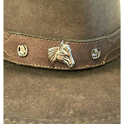 ONLY ONE!!! Cody James Horsing Around Chocolate Cowboy Hat – Kids XL