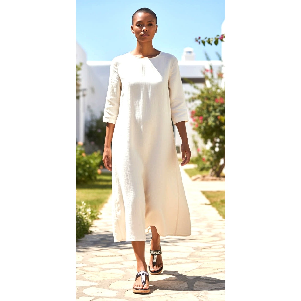 Taryn Rose “Nelly” Black Patent Leather Sandals with Silver Hardware – Size 10