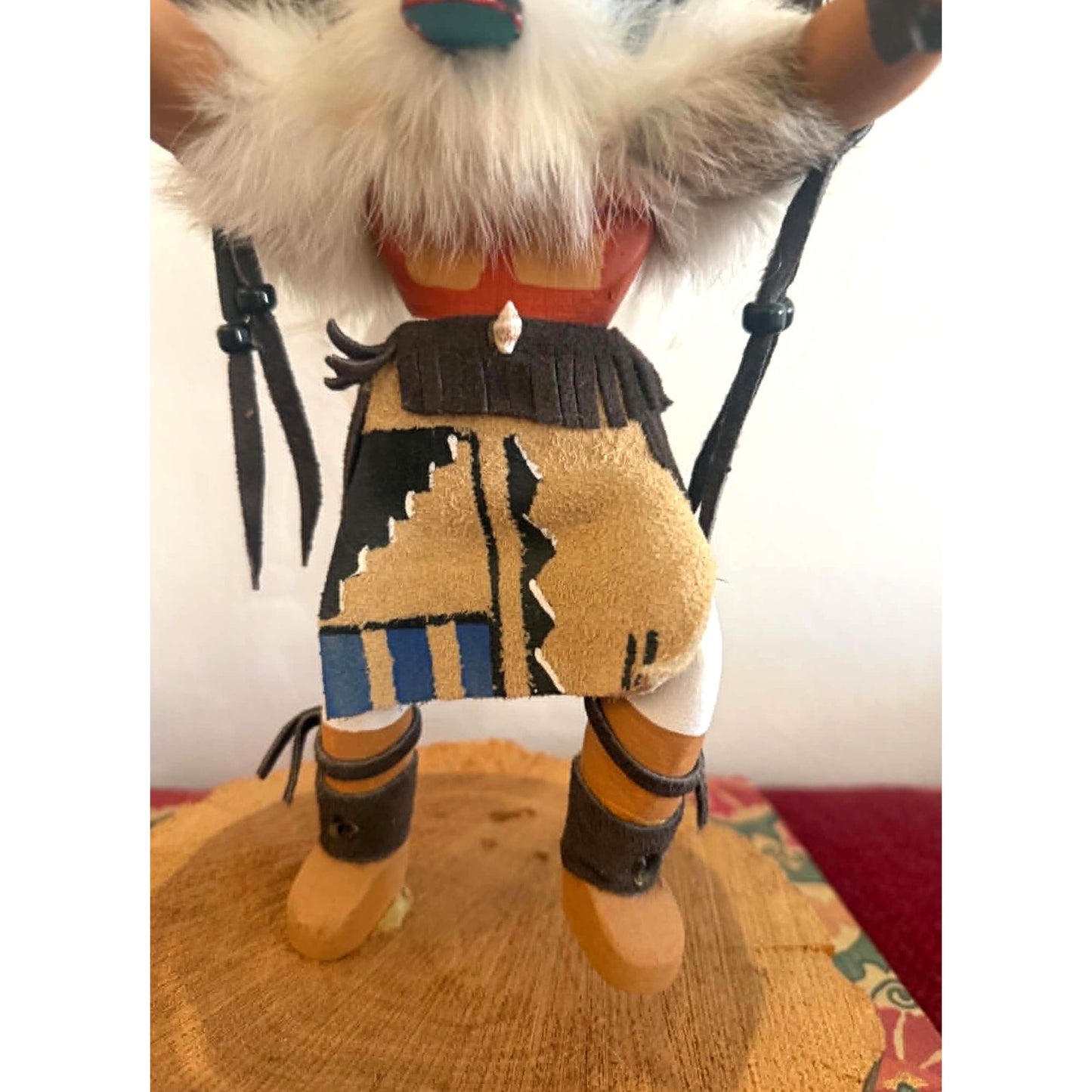 Vintage Signed Kachina Doll | Hand Carved Southwestern Folk Art Sculpture