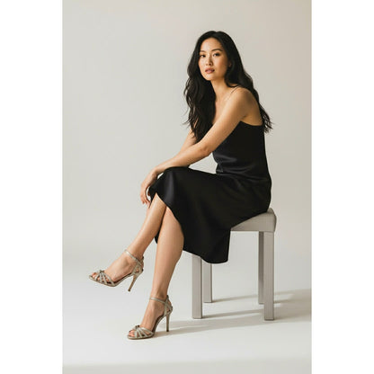 ONLY ONE!!! Kate Spade New York Silver FLORENCE Sparkle Heels ~ Size 8M