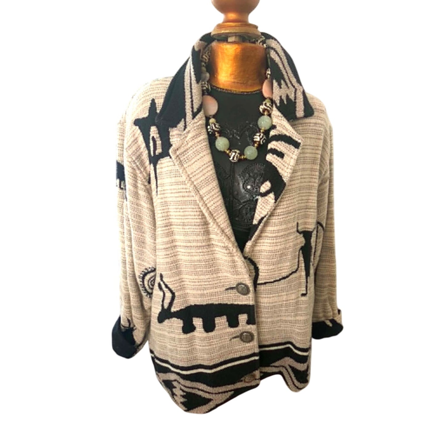 Vintage Painted Pony Kokopelli Southwestern Jacket XL XXL
