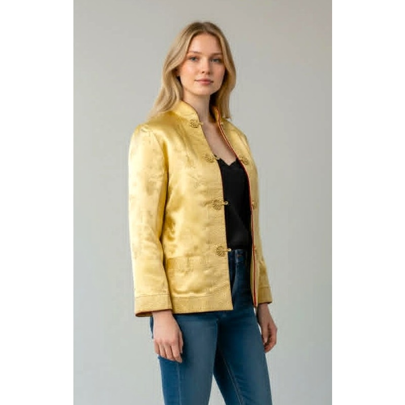 Vintage Reversible Silk Chinese Jacket