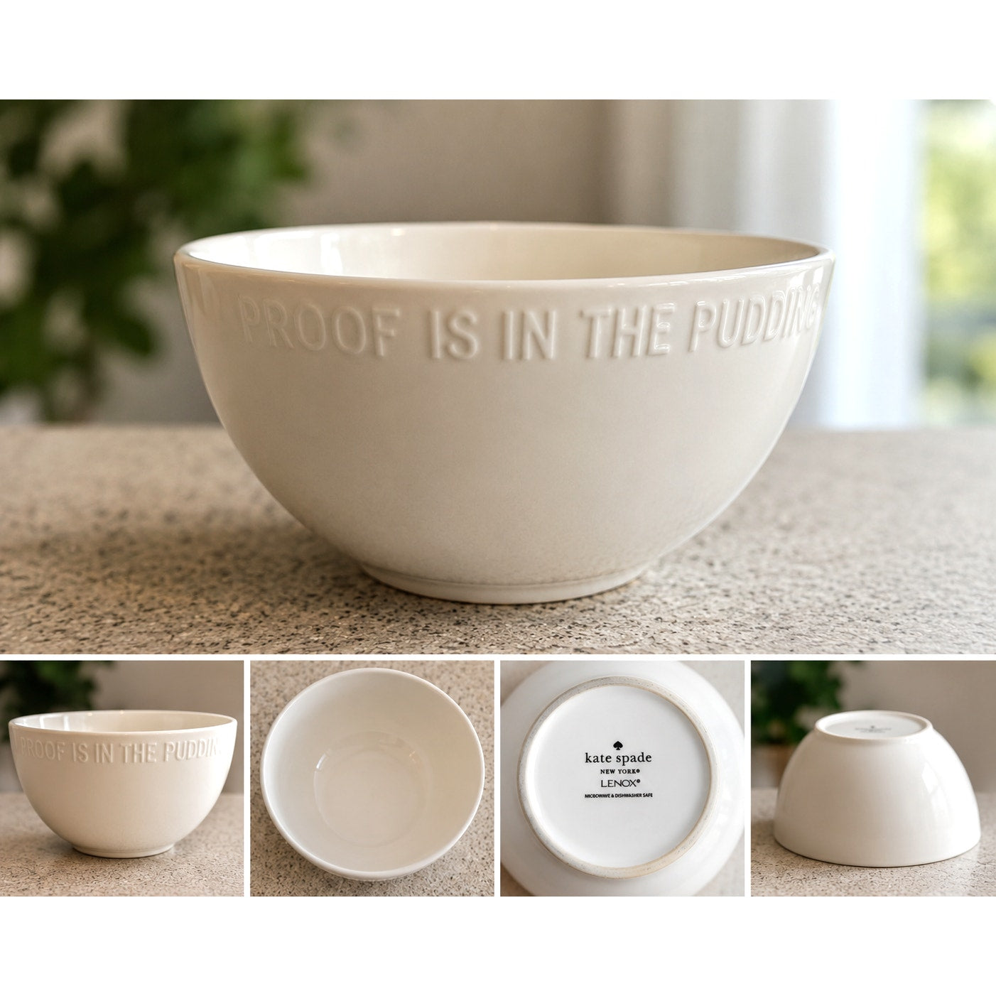Kate Spade New York Lenox Proof Is In The Pudding Bowl