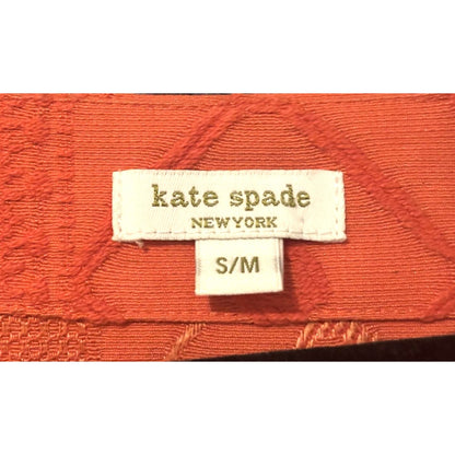 Kate Spade New York Orange Cotton Silk Tunic Dress | S/M