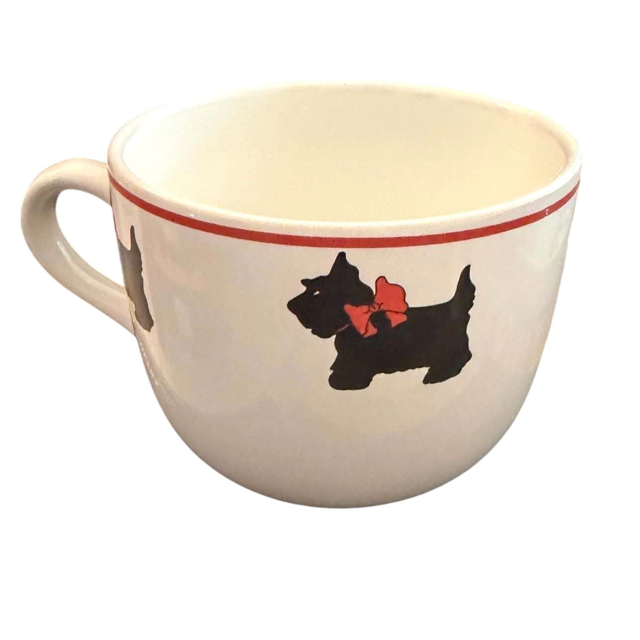 Vintage Cook Line Paris Scottie Dog Mug French