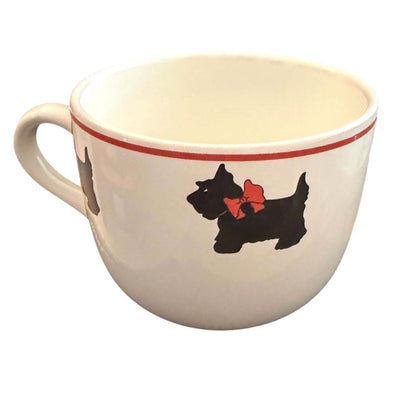 Vintage Cook Line Paris Scottie Dog Mug French