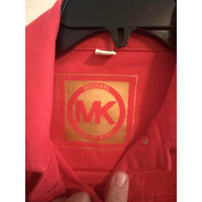 Michael Michael Kors Cropped Denim Jacket Size M