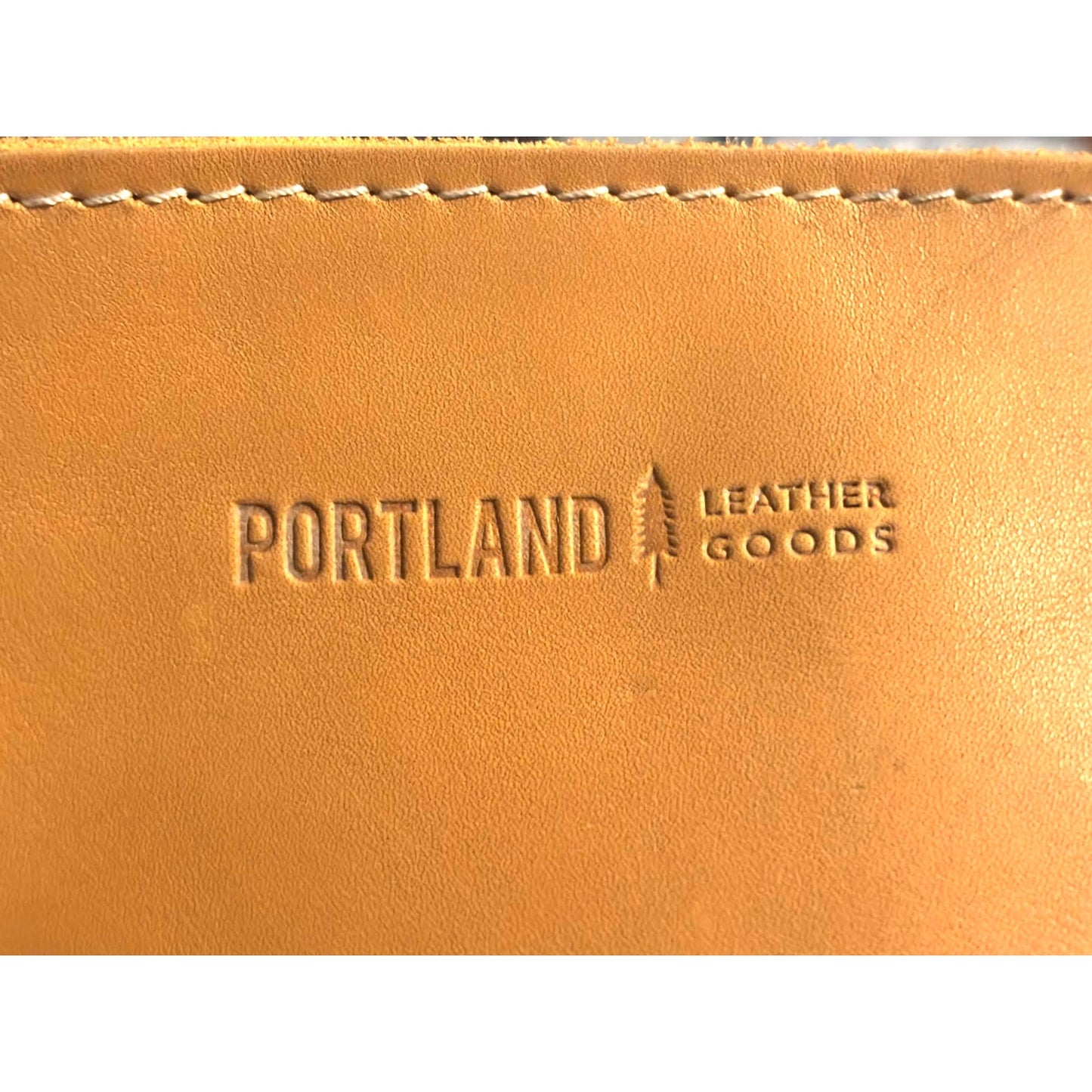 ONLY ONE!!! Portland Leather Goods Cognac Zip Shoulder Bag – Full Grain Leather Tote