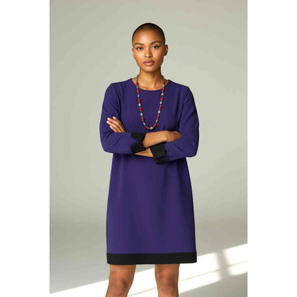 ONLY ONE!!! Vintage J. Mendel Paris Silk Faille Cocktail Dress – Couture Elegance in Violet