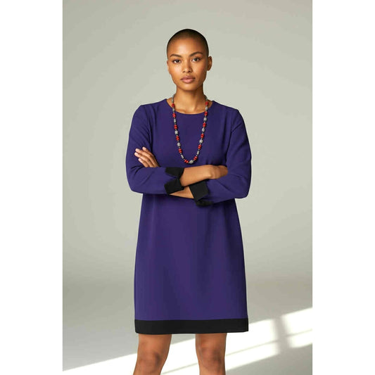 ONLY ONE!!! Vintage J. Mendel Paris Silk Faille Cocktail Dress – Couture Elegance in Violet